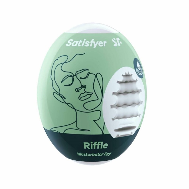 Мастурбатор с самолубрикацией "Satisfyer Riffle" 